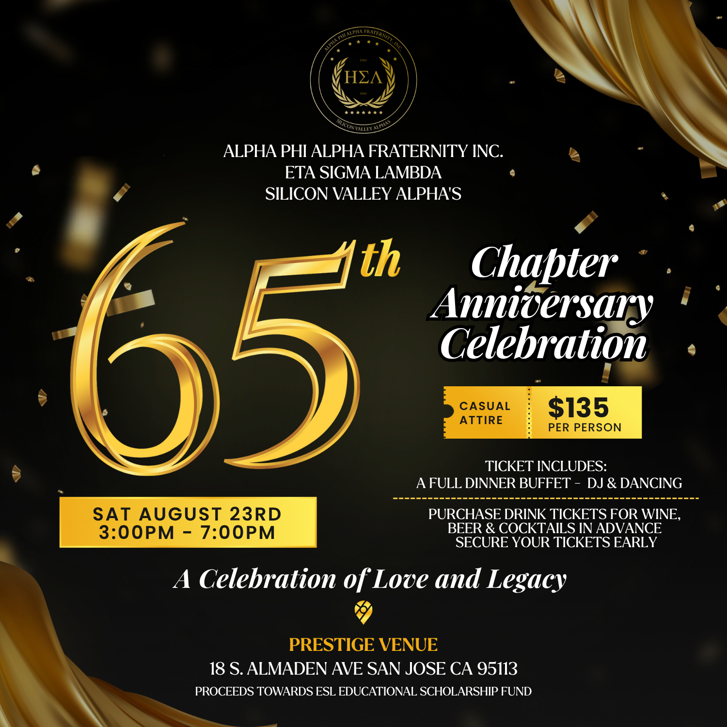 Eta Sigma Lambda's 65th Chapter Anniversary